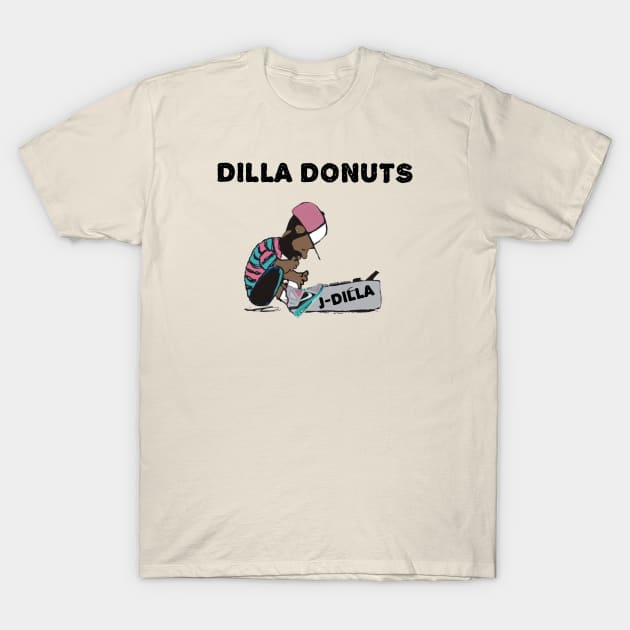 J Dilla T-Shirt by Lulabyan